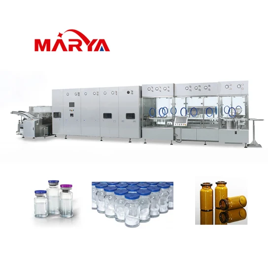 Marya 20ml Linea di riempimento di liquidi Sistema di isolamento asettico Produttori di macchine per il riempimento di fiale di vaccino in Cina